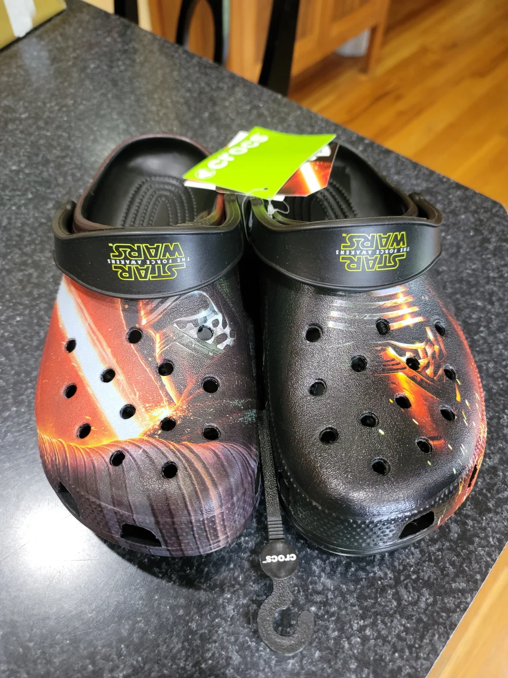 Star Wars Black & Red Graphic Crocs The Force Awakens